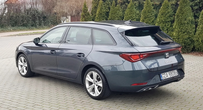 Seat Leon cena 99900 przebieg: 79900, rok produkcji 2020 z Sosnowiec małe 742